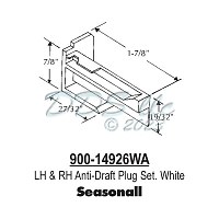 Anti Draft Plug 900-14926WA