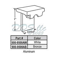 Sash Stop 900-9500AB