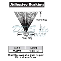Adhesive Weather Stripping 63-49TP