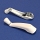 White Casement Folding Handle 37-213W
