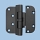 Aluminum RH Black Set Hinge 3033959