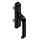 Giesse Supernova Cremone Handle Black 856-16191