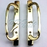 2265 Sash Controls Handle 13-245BP Brass Plated 3